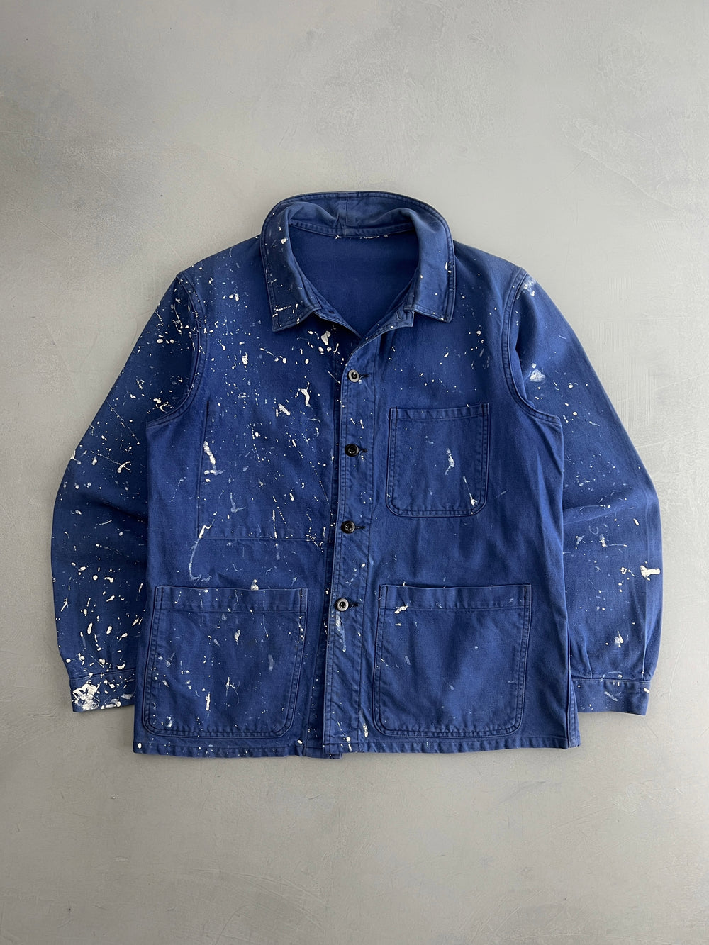 50's French Canvas Chore Jacket [M]