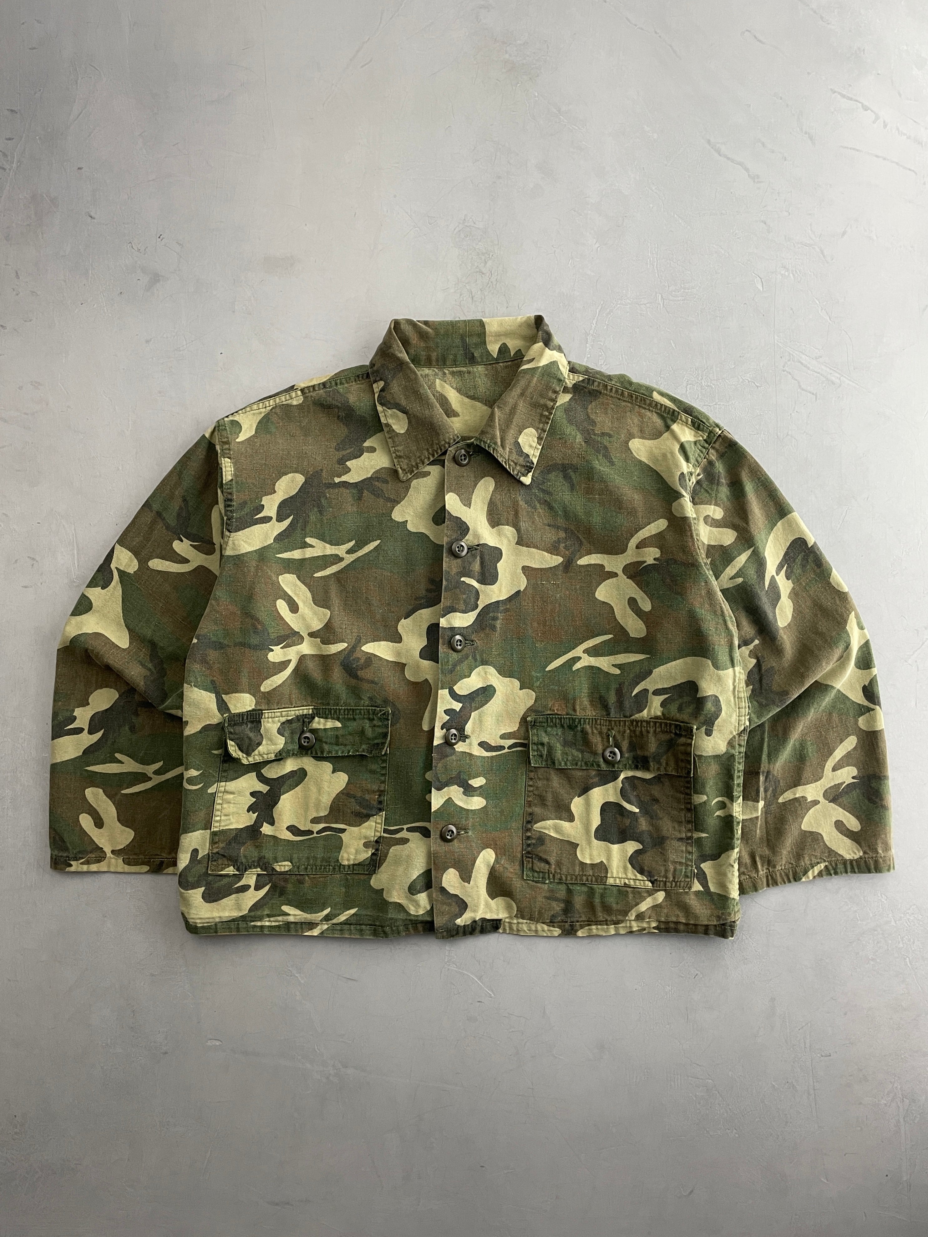 Faded hot sale camo jacket