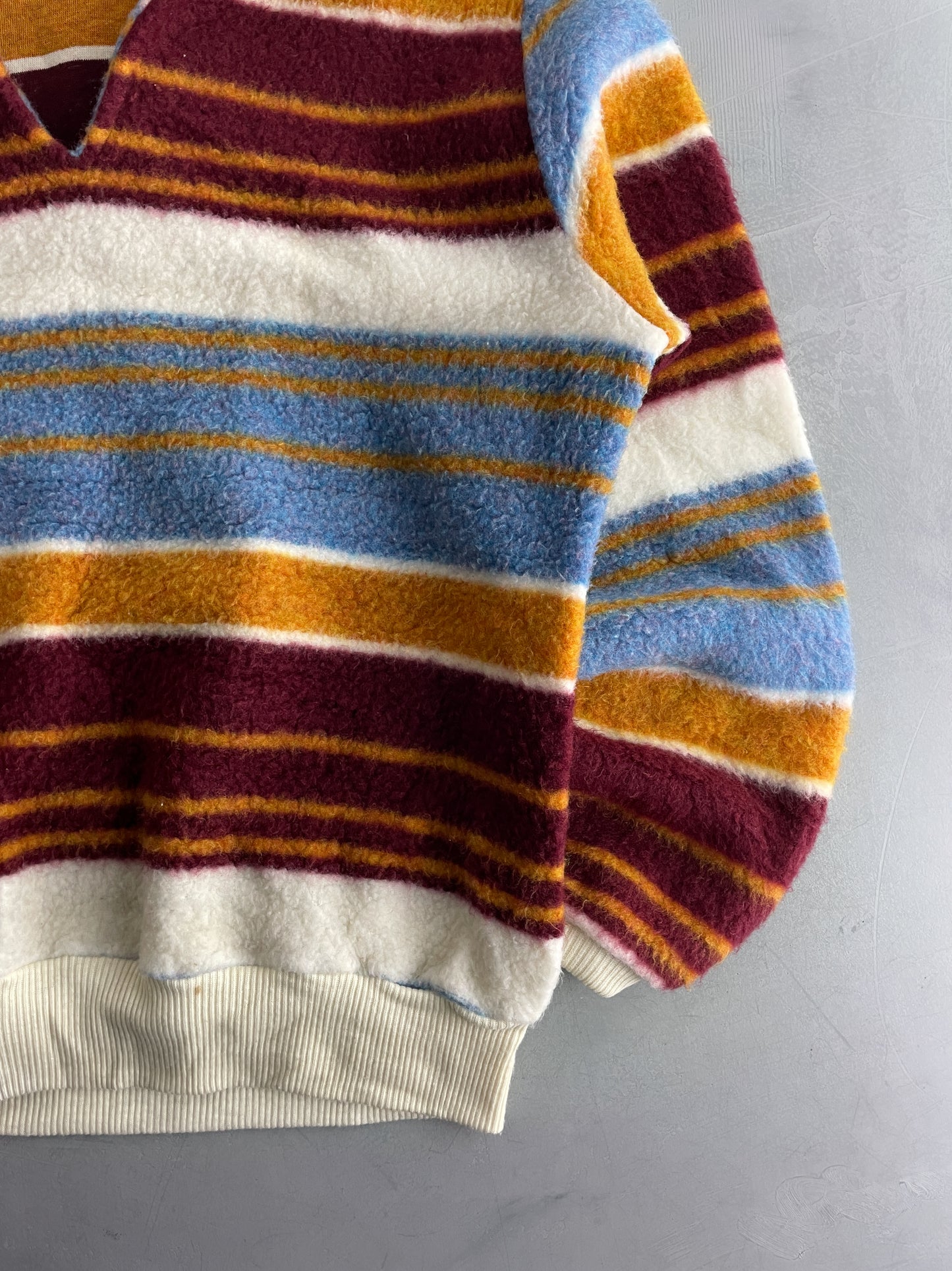 70's "A Trifle Bit" Fleece Pullover [M]