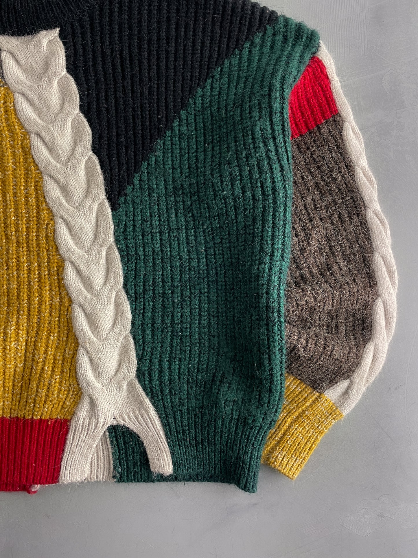 Multi-tone Japanese Knit [M]