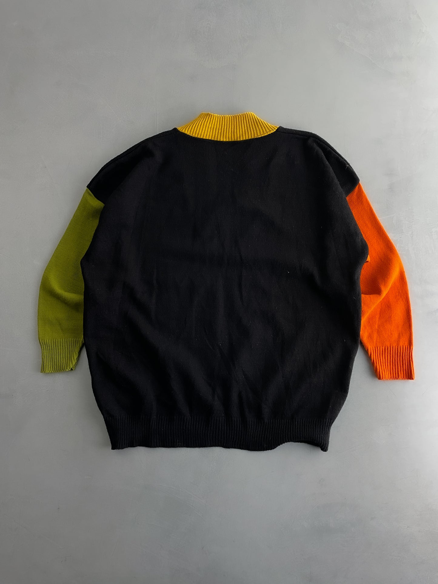 60's Multi-tone Knit [L]