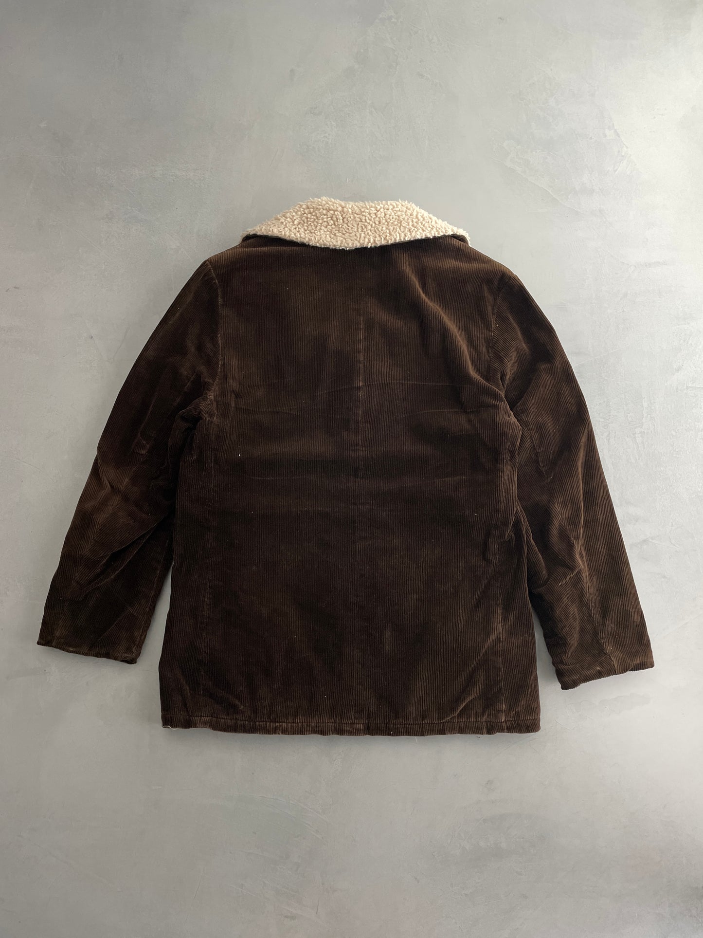 70's Cord Sherpa Coat [L]