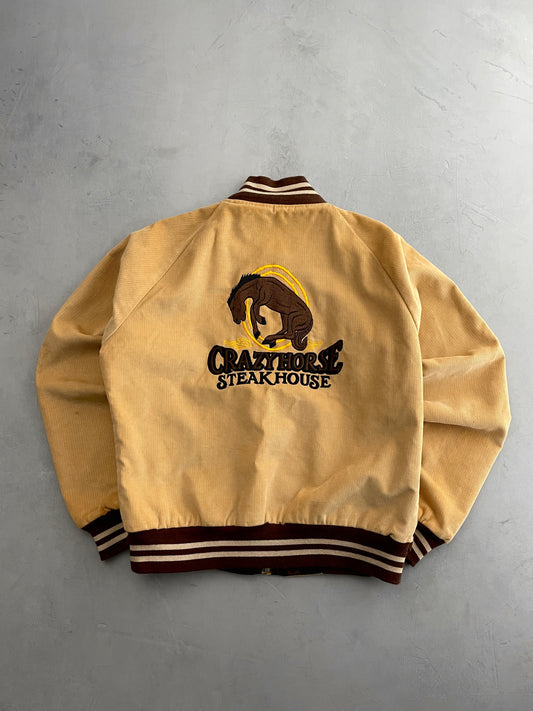 Crazy Horse Steakhouse Cord Bomber [L]