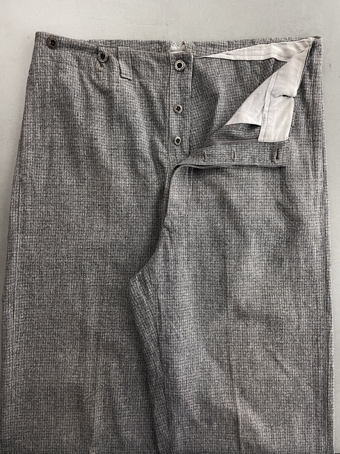 Wide Leg French Slacks [36"]