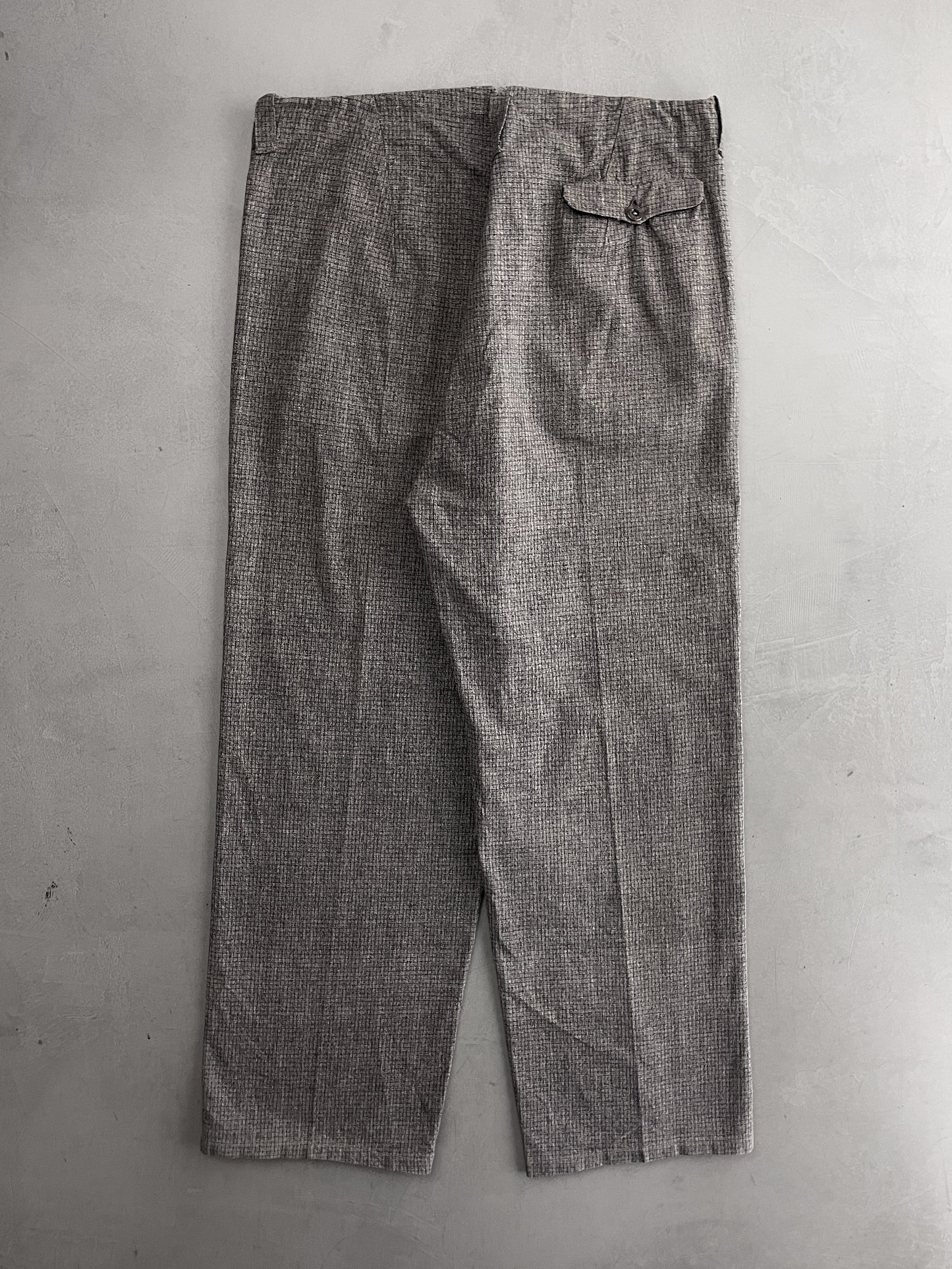 Wide Leg French Slacks [36"]