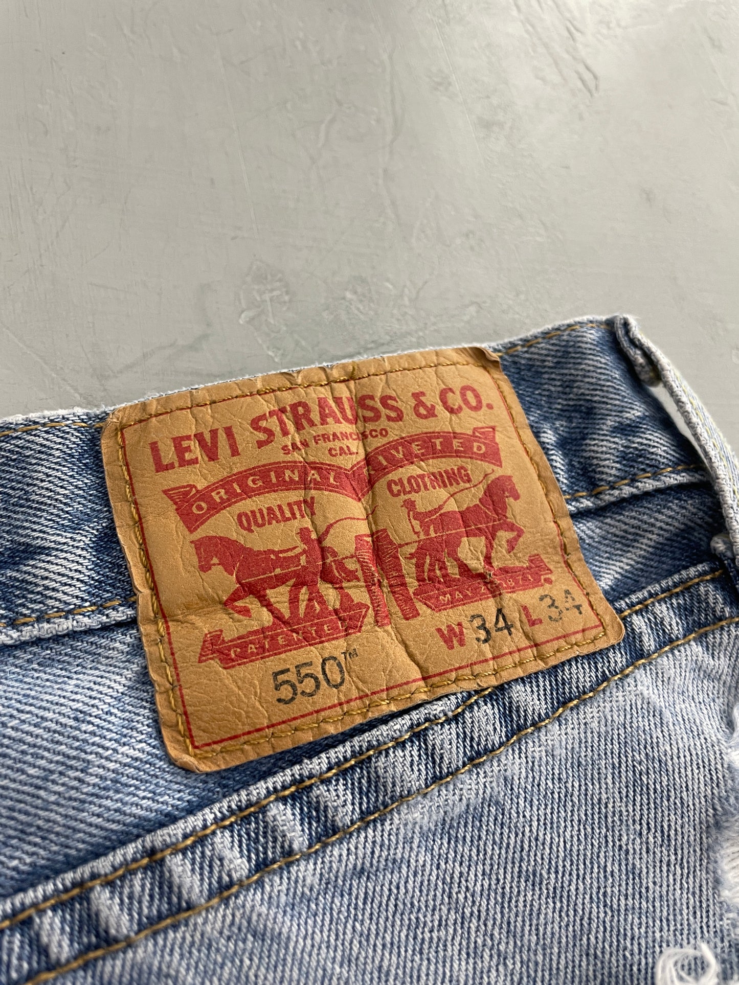 90's Levi's 550's [34"]