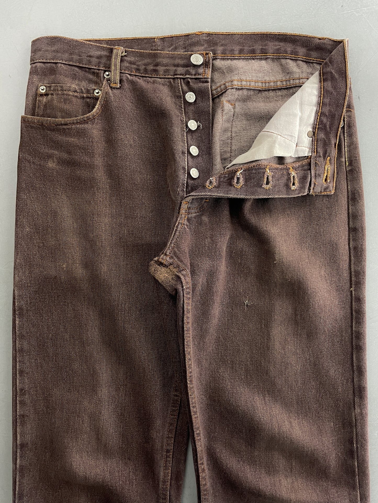 Made in USA Levi's 501's [33"]