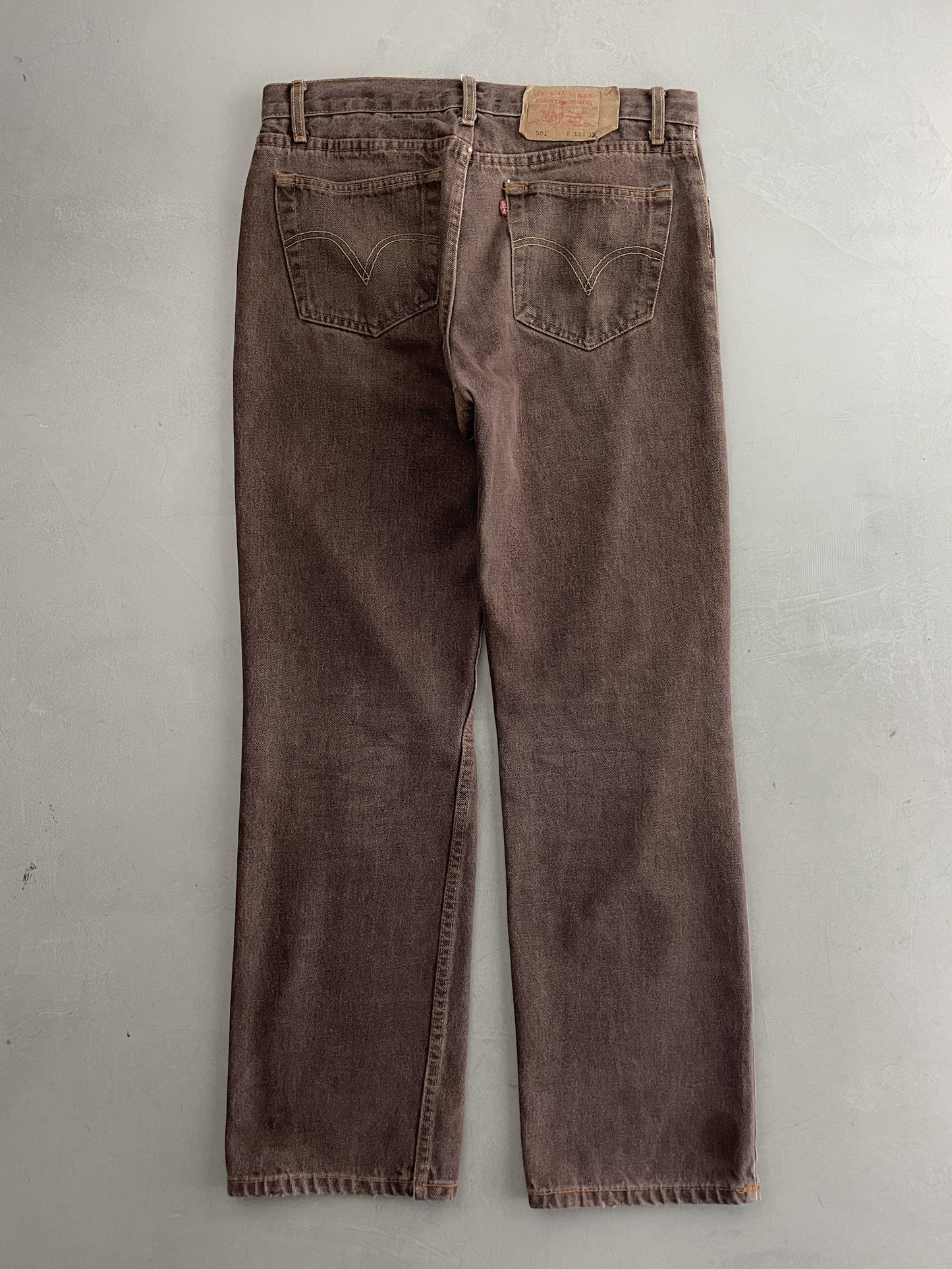 Made in USA Levi's 501's [33"]