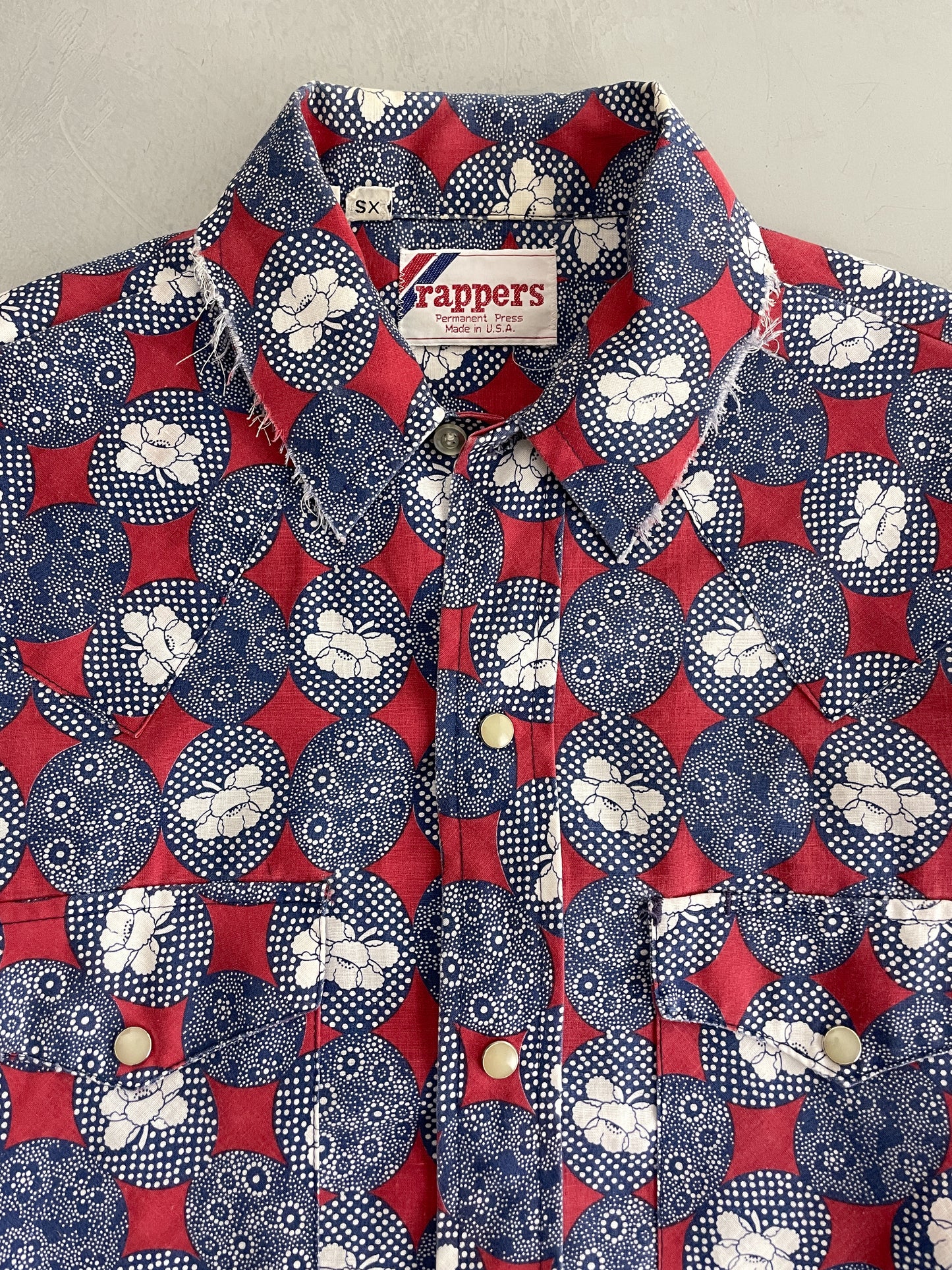 1970's Press Snap Shirt [XS]