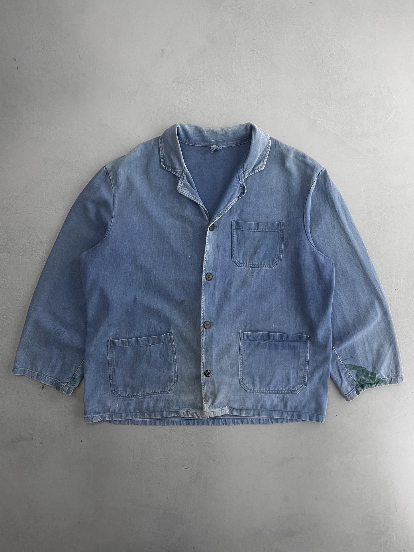 Faded French Workwear Jacket [XL]