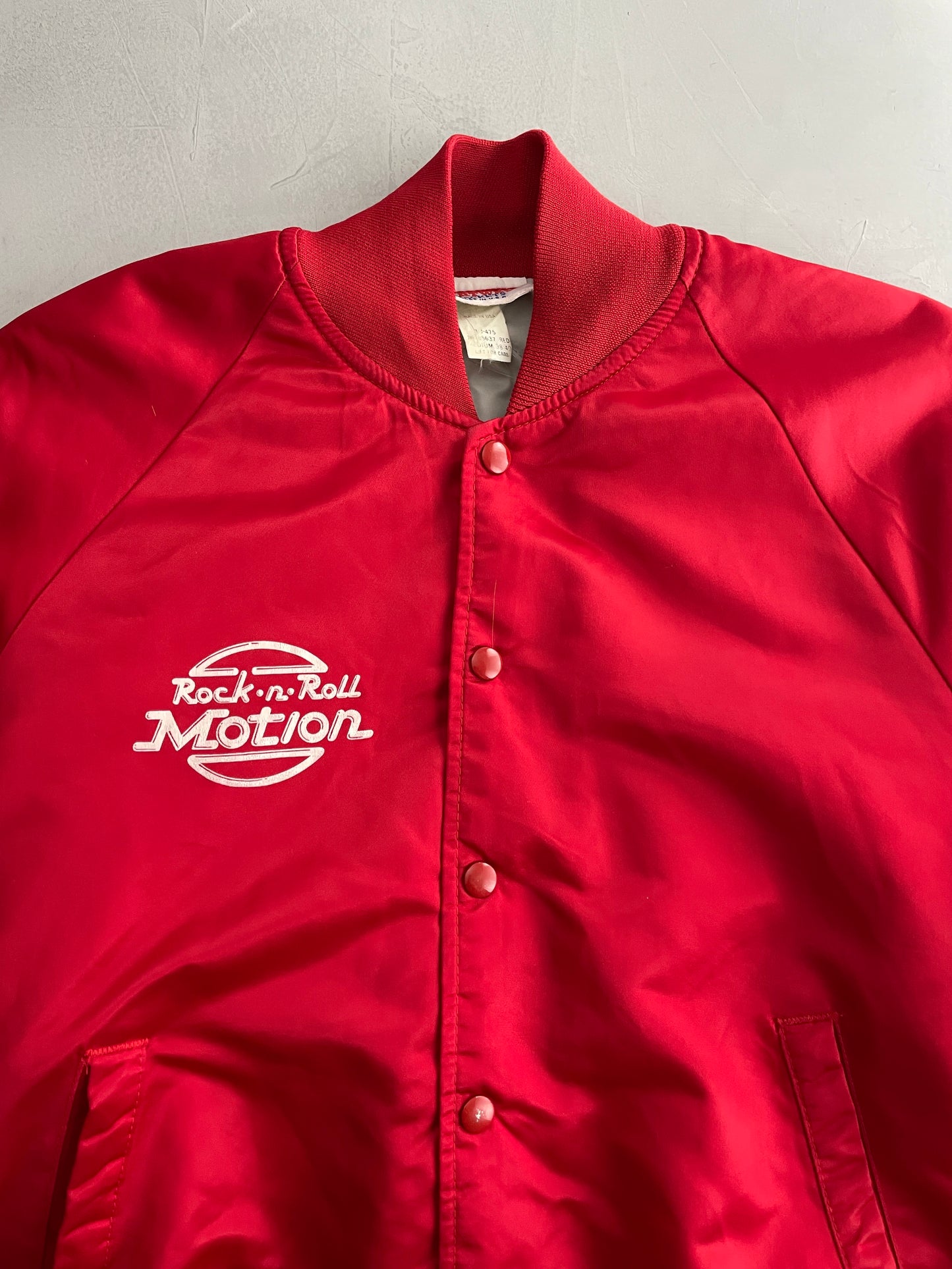 RocknRoll Motion Satin Bomber [M]