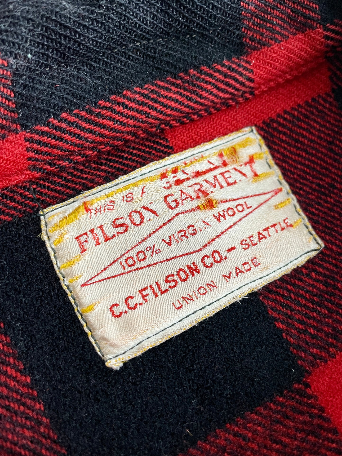 Filson Mackinaw Hunting Jacket [L]
