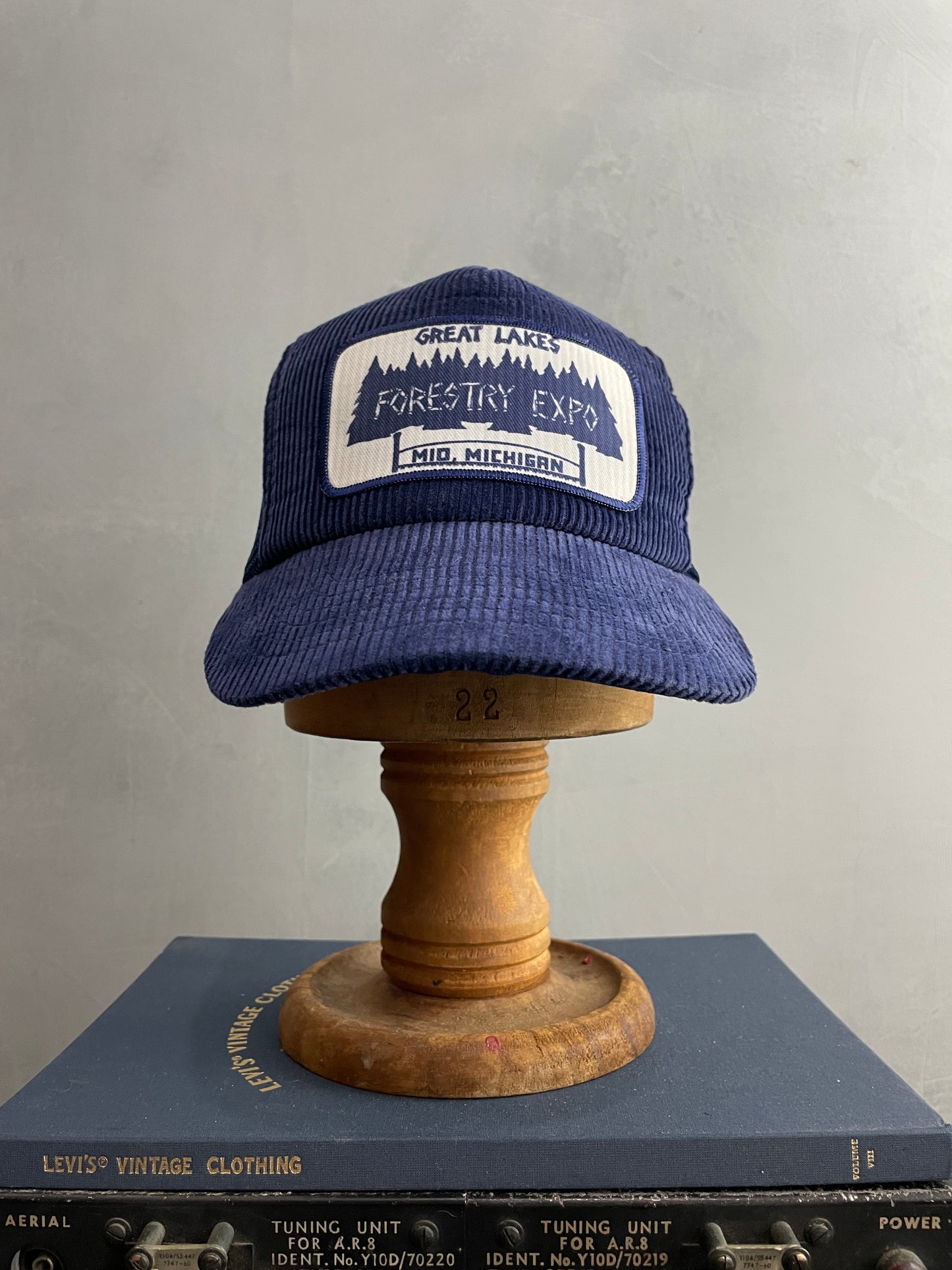 Great Lakes Cord Trucker Cap