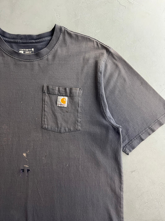 Thrashed Carhartt Pocket Tee [XL]
