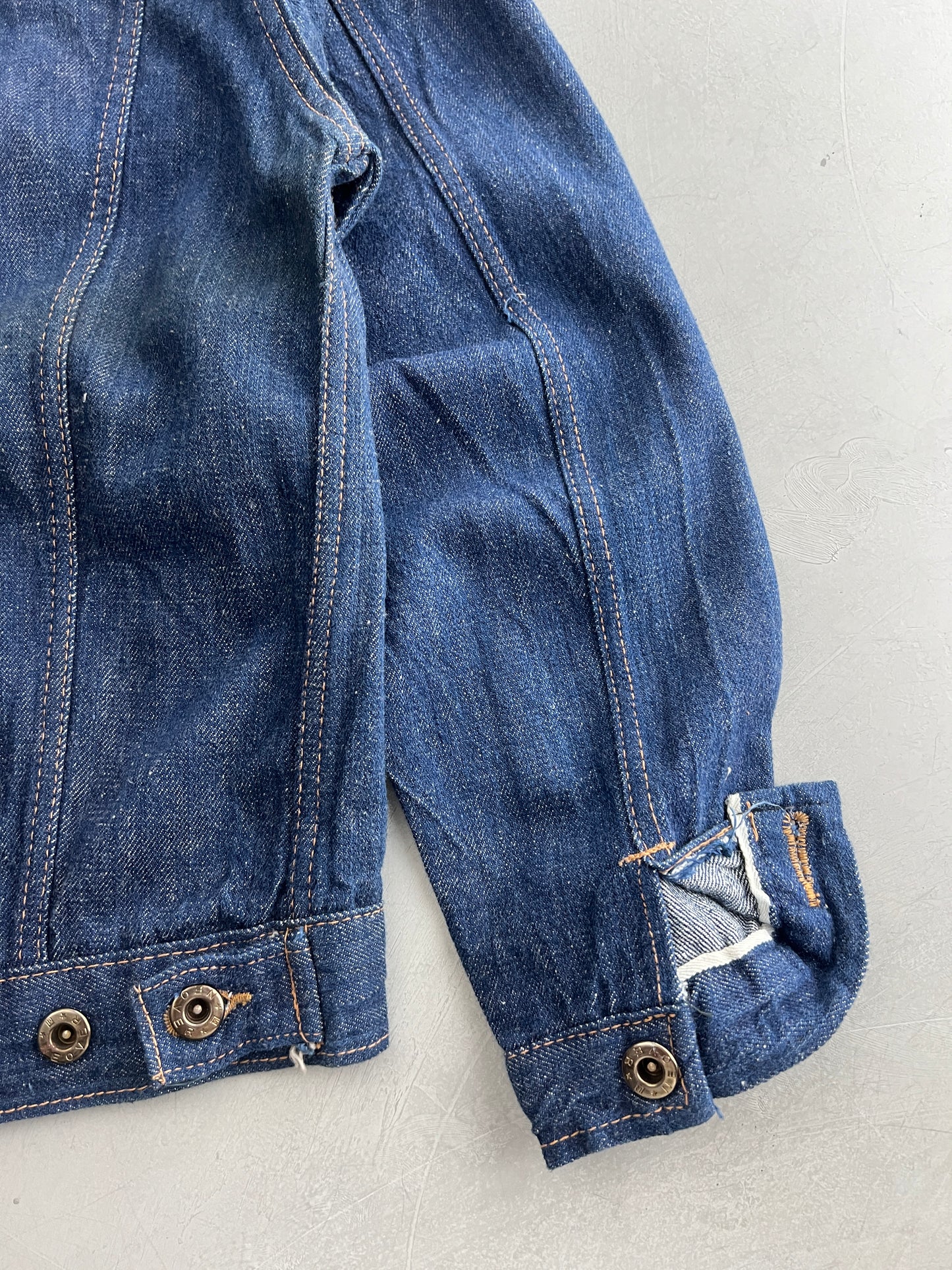 Deadstock Japanese Selvage Denim Jacket [S]