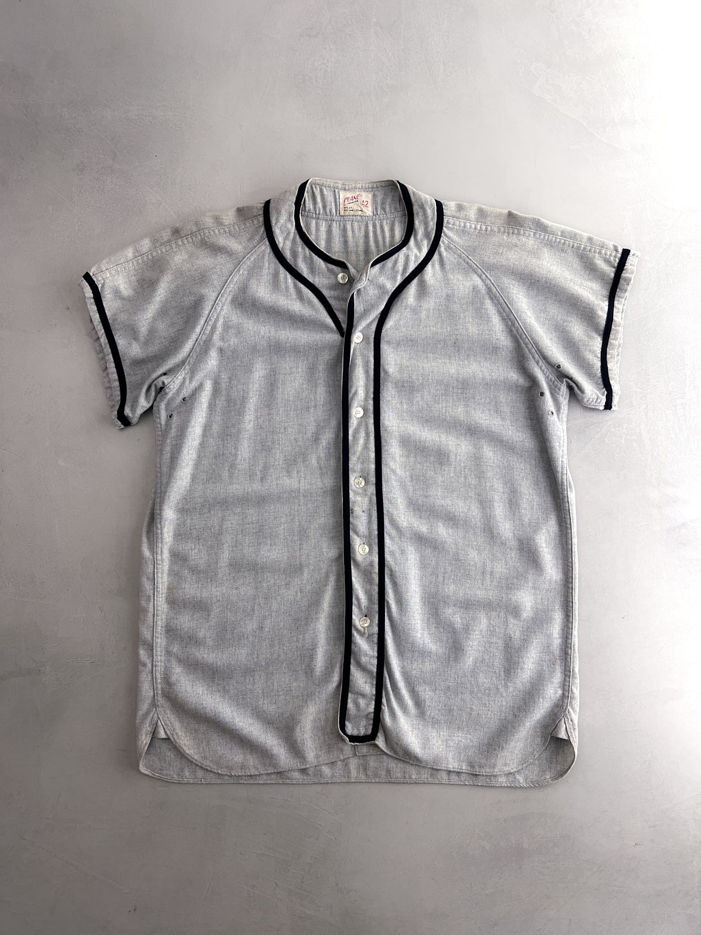 60's Wool Baseball Jersey [L]