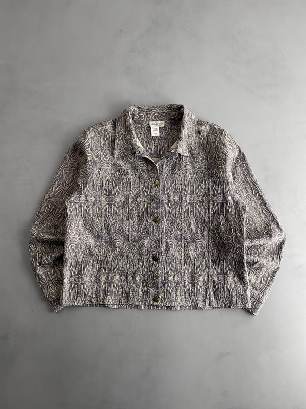 Coldwater Creek Paisley Jacket [L]