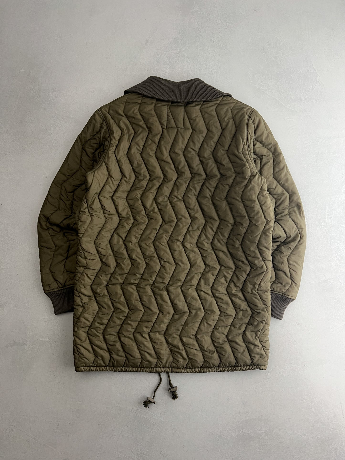 Eastern European Quilted Military Jacket [M/L]