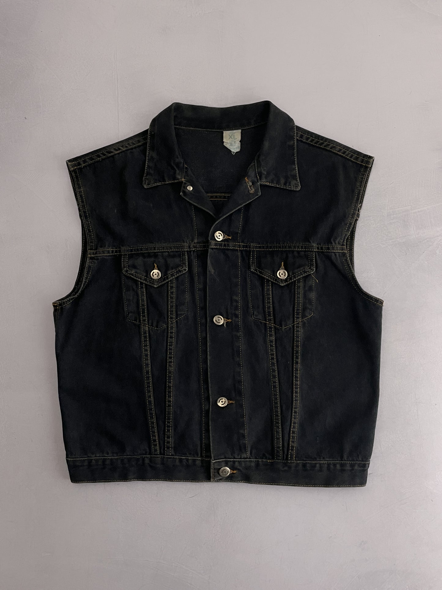 Blue Light Denim Vest [M/L]