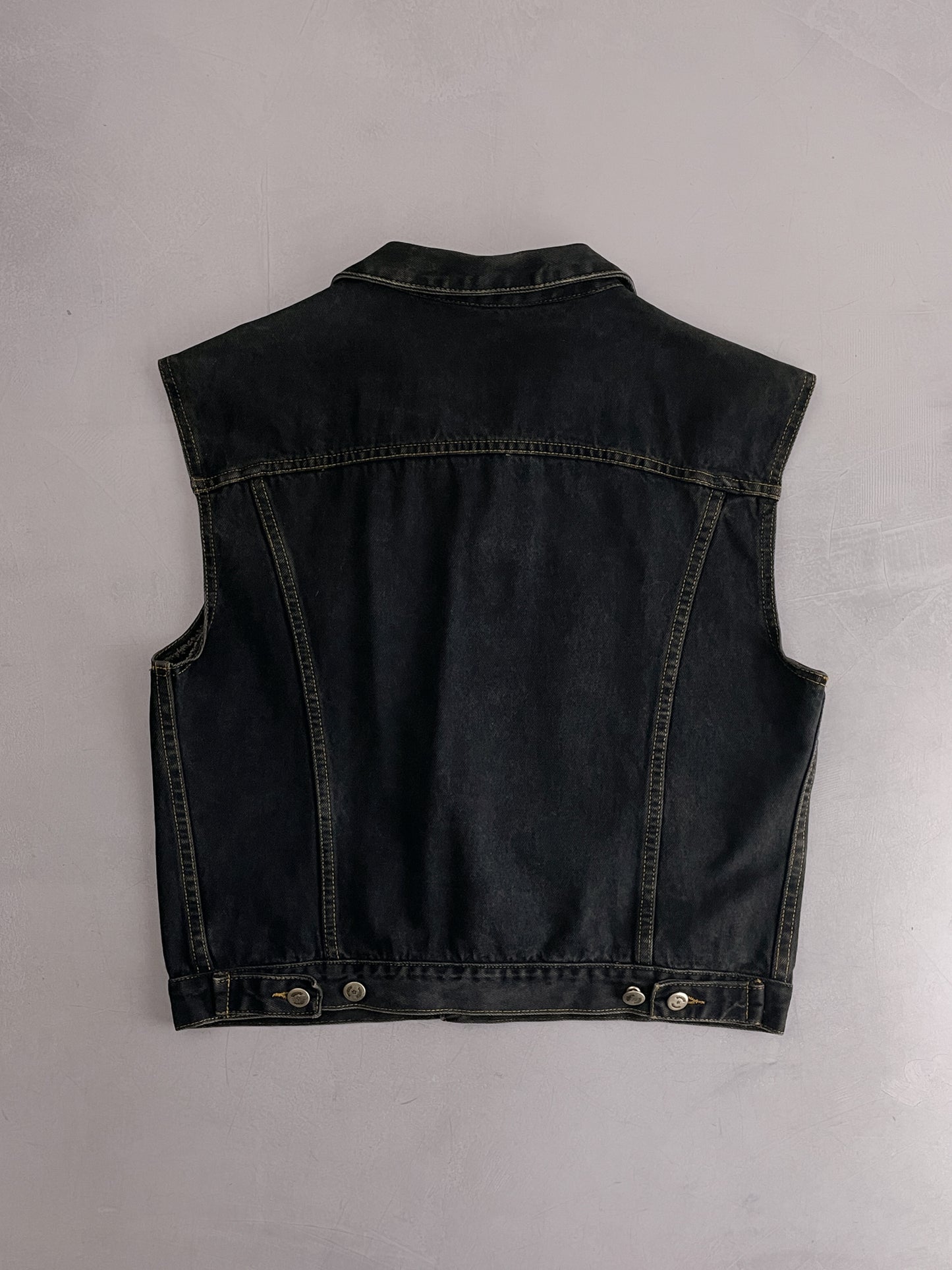 Blue Light Denim Vest [M/L]