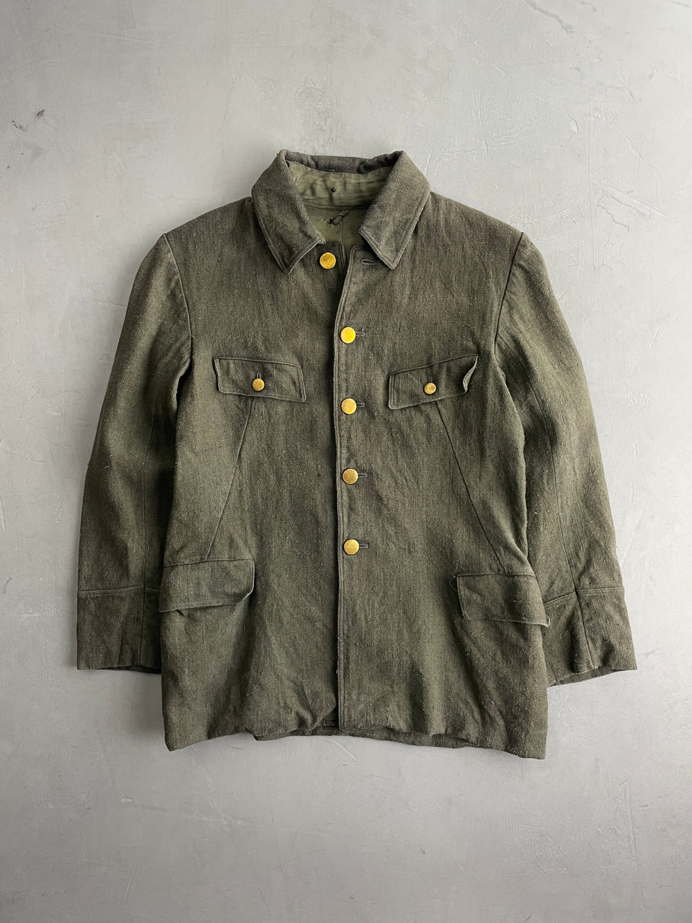 40's Japanese Linen Jacket [XS]