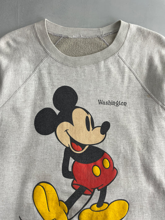80's Mickey Mouse Sweatshirt [L]