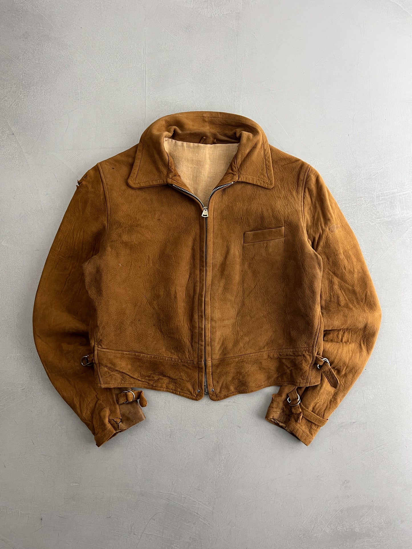 40's Suede Jacket [XS]