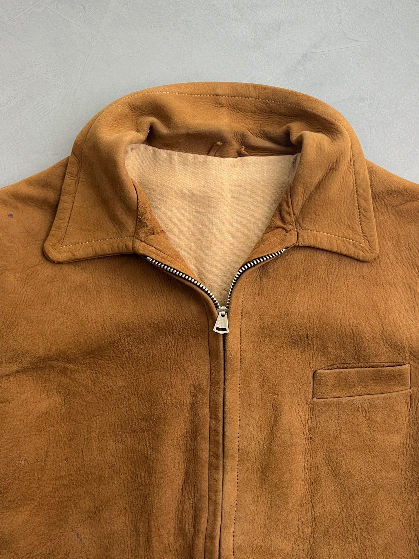 40's Suede Jacket [XS]