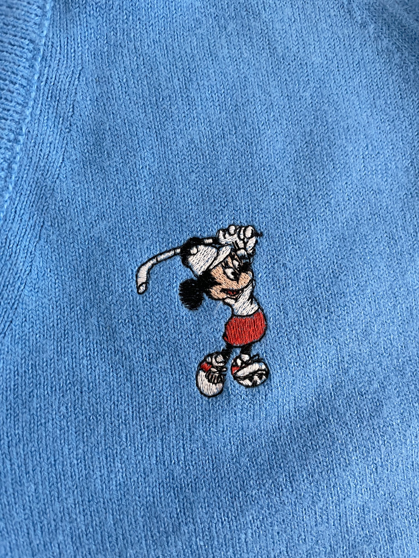 1960's Mickey Mouse Golf Sweater [M]