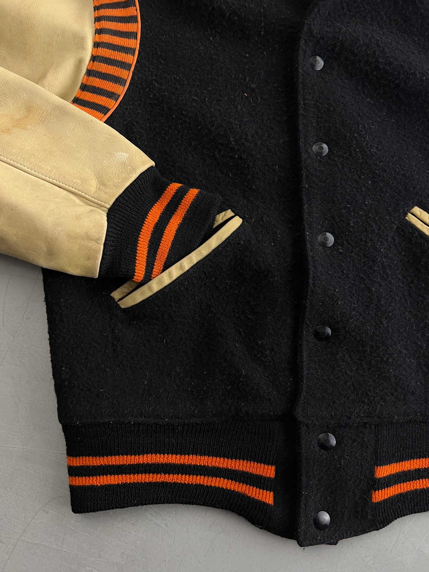 50's Carl Doehling 'Ripon' Lettermen Jacket [M]