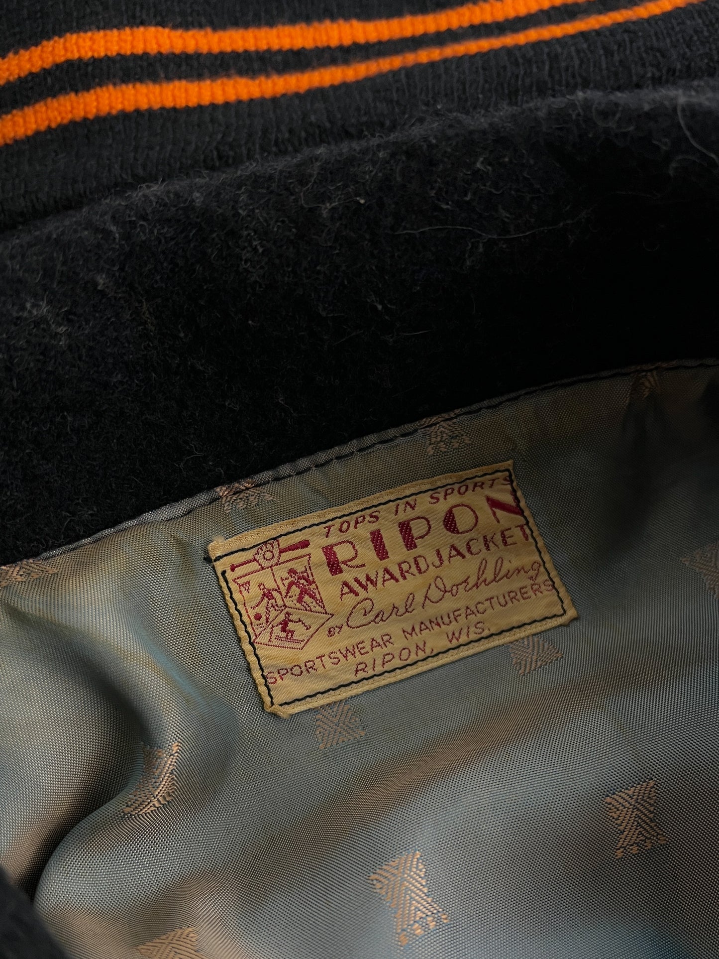 50's Carl Doehling 'Ripon' Lettermen Jacket [M]