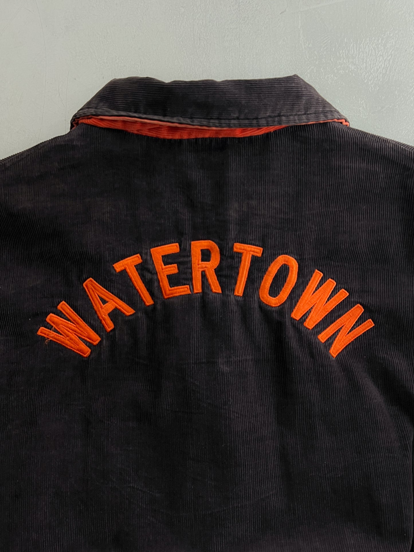 70's Watertown Indians Baseball Jacket [L]