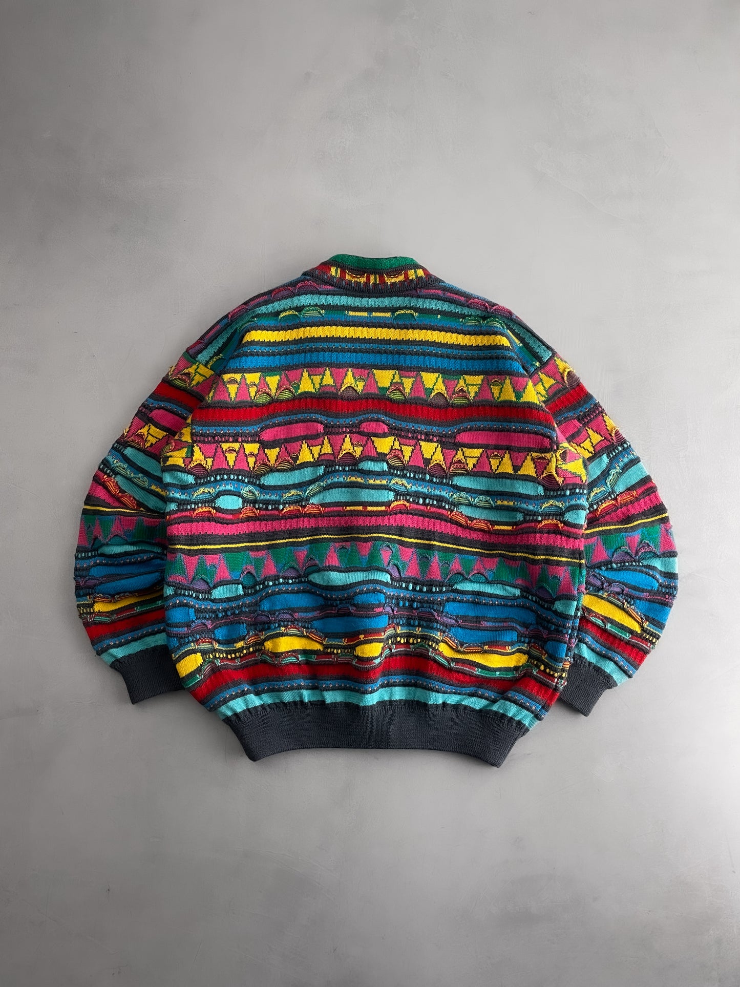 90’s COOGI 3D Knit Cardigan [M/L]