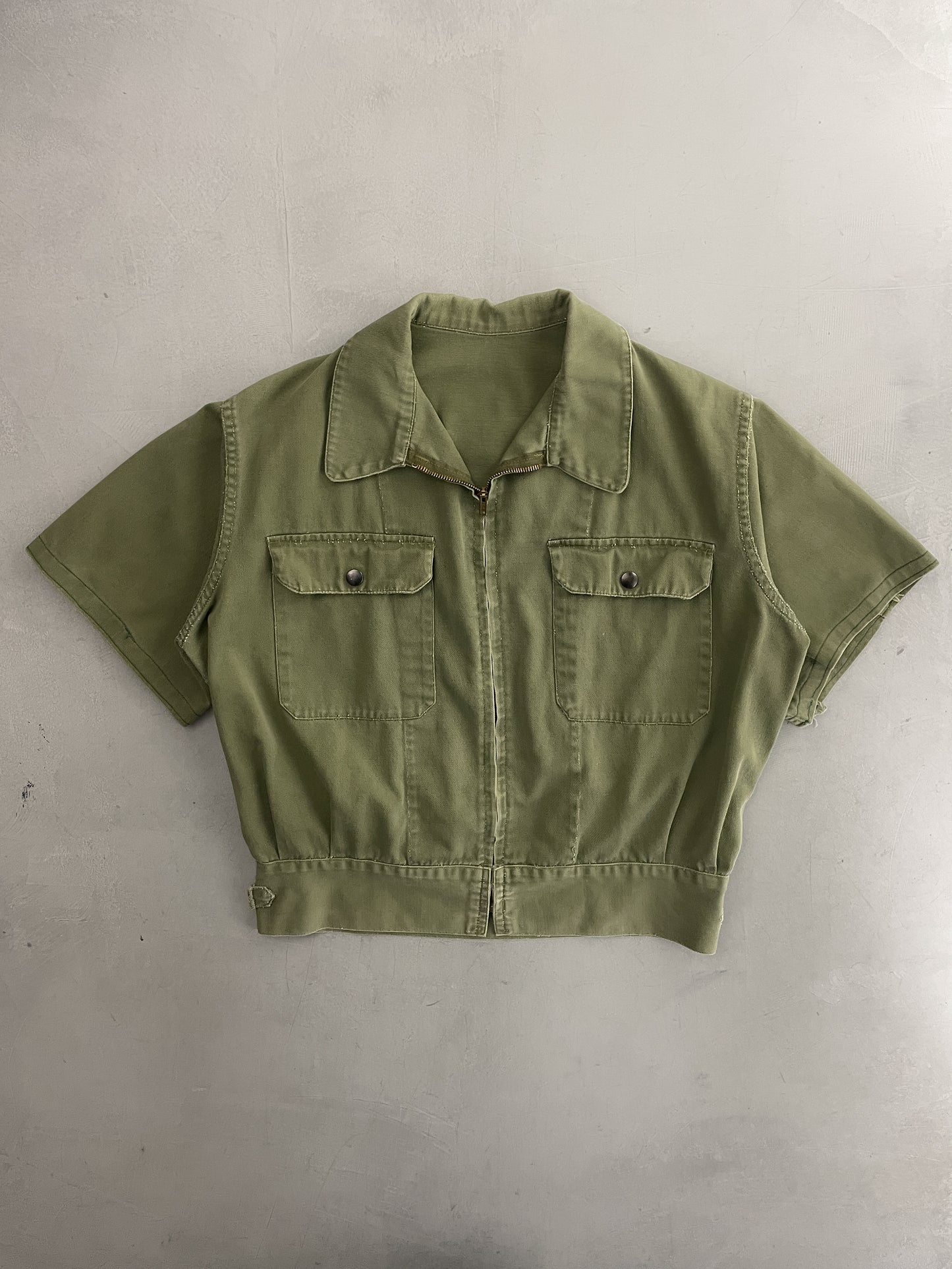 1970's Aus Army Zip Jacket [S]