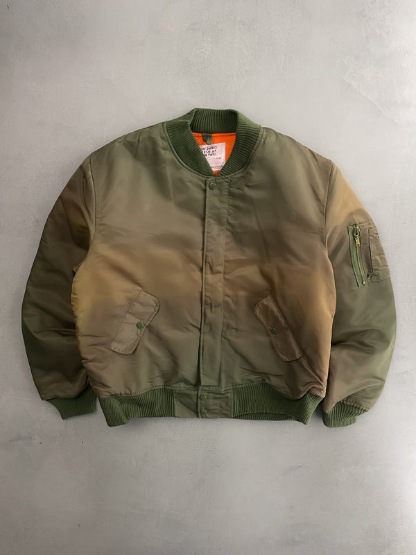 Sun-Faded MA-1 Flight Jacket [L]