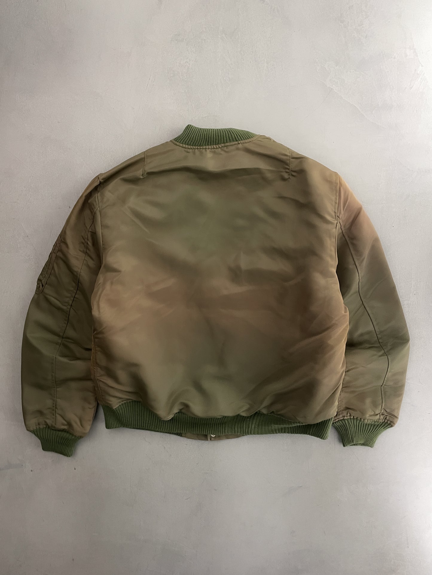 Sun-Faded MA-1 Flight Jacket [L]