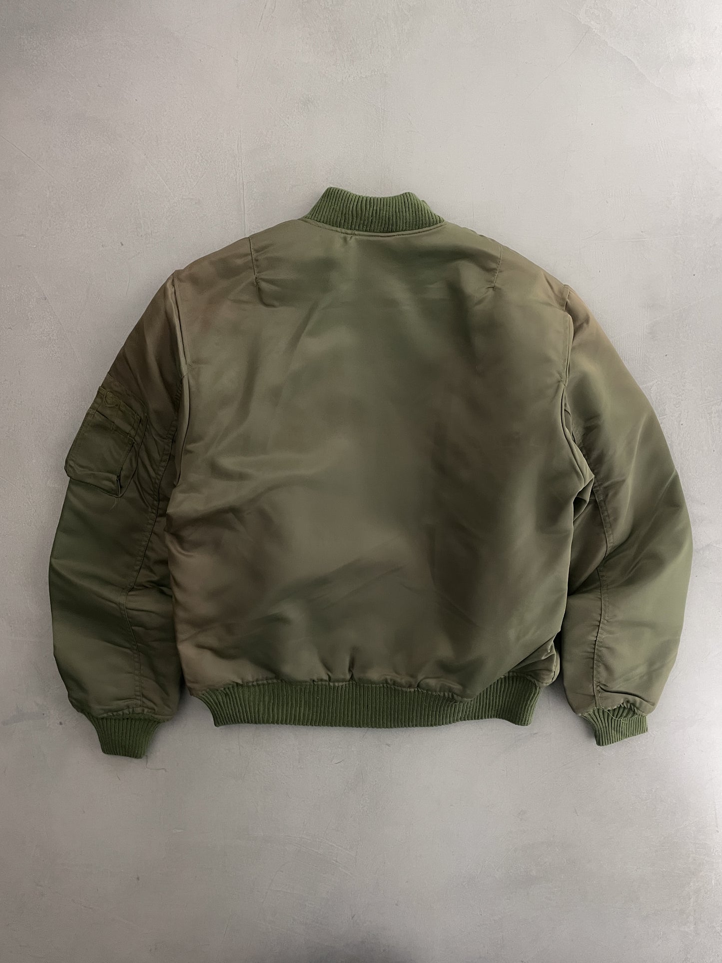 Sun-Faded MA-1 Flight Jacket [M]