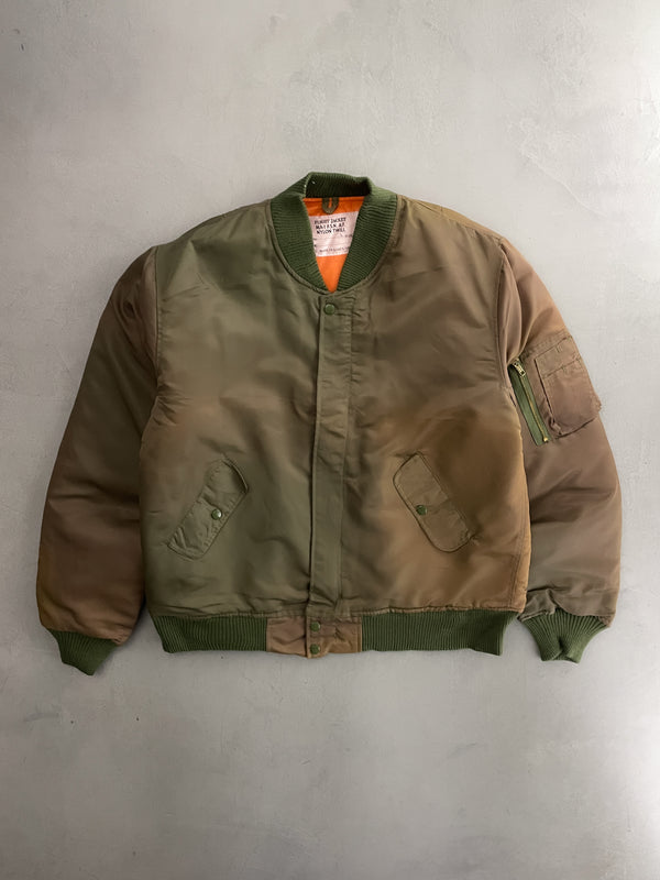 Sun-Faded MA-1 Flight Jacket [L]