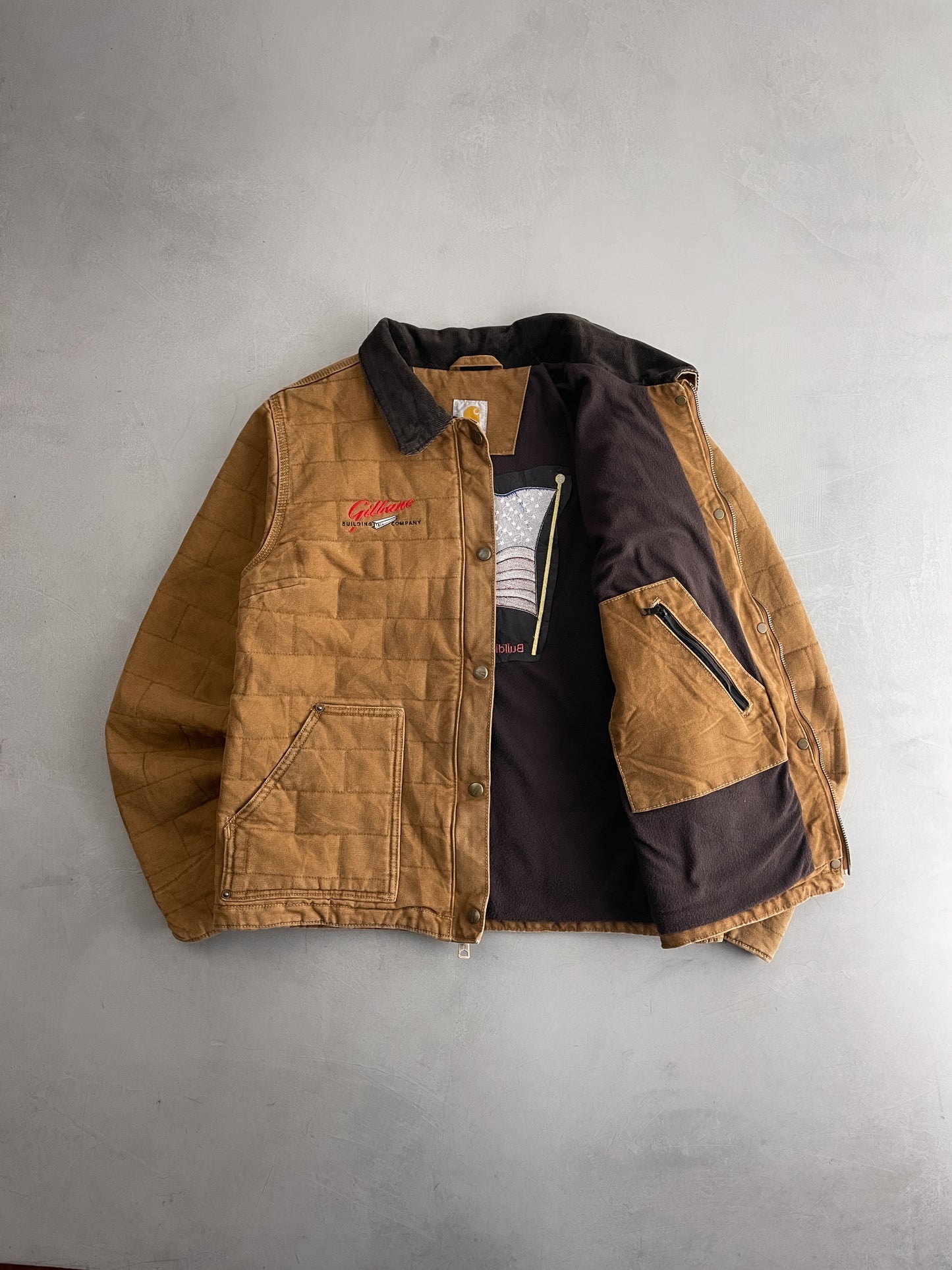 Carhartt Work Jacket w Brick Quilting [M]