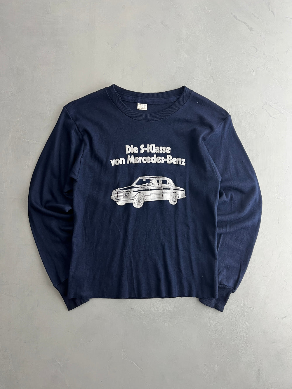 70's Cropped Mercedes-Benz Tee [S]
