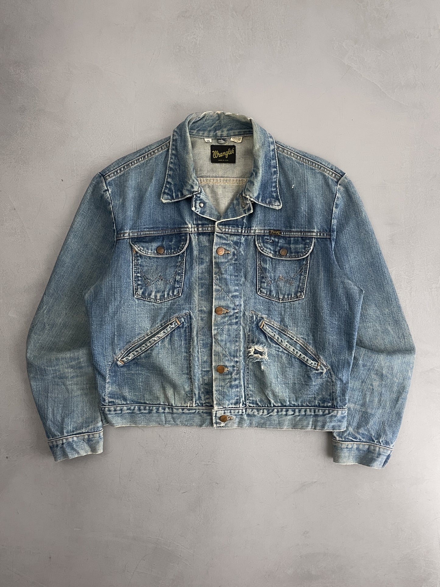 Made in USA Wrangler Jacket [L]