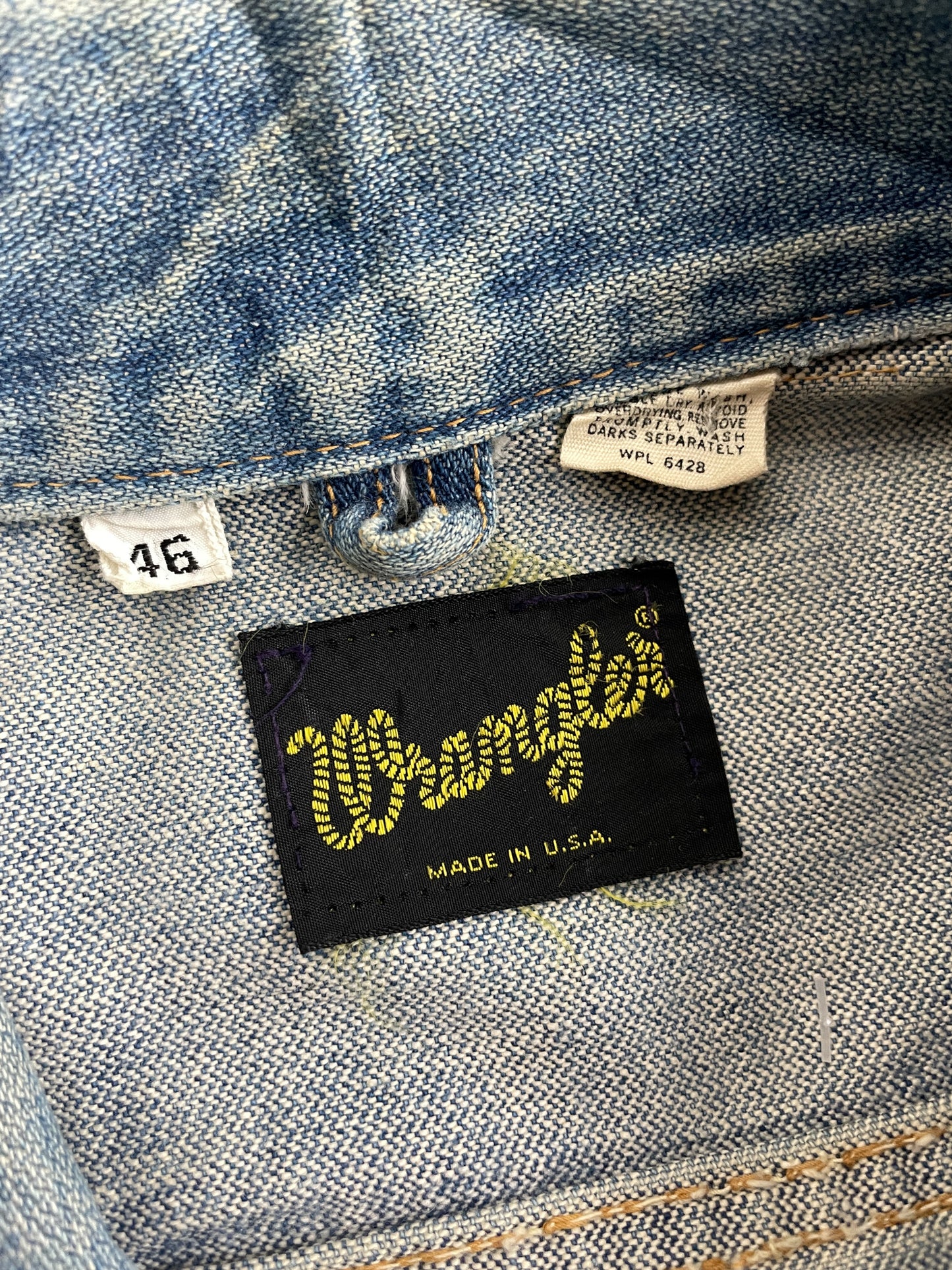 Made in USA Wrangler Jacket [L]