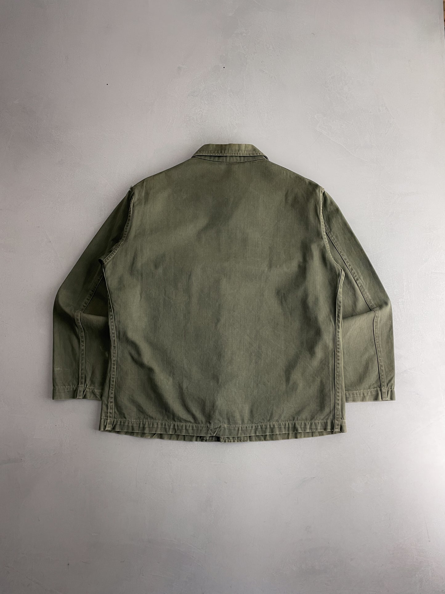 50's Faded H.B.T. French Army Shirt [L]