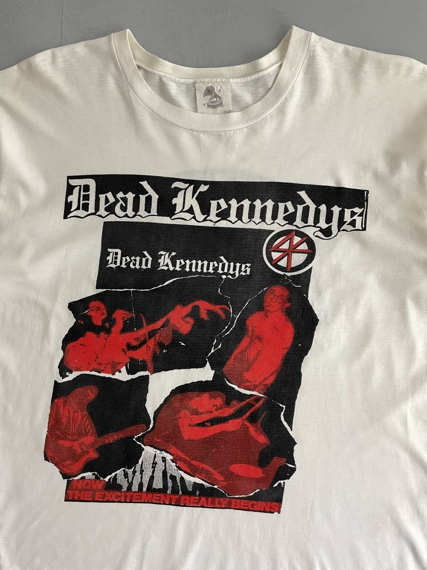 1980's Dead Kennedy's 'Now The Excitement Begins' Tee [L]