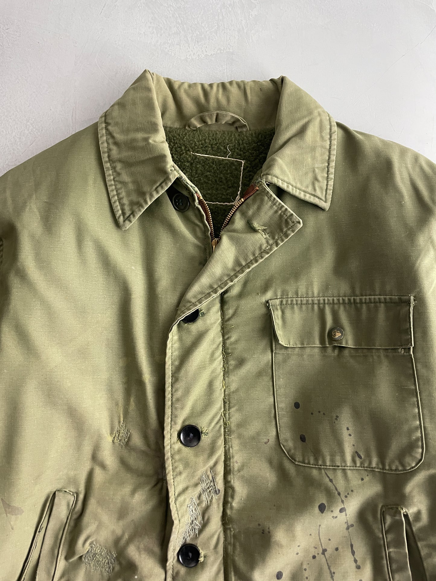 Thrashed / Repaired A-2 Deck Jacket [M]