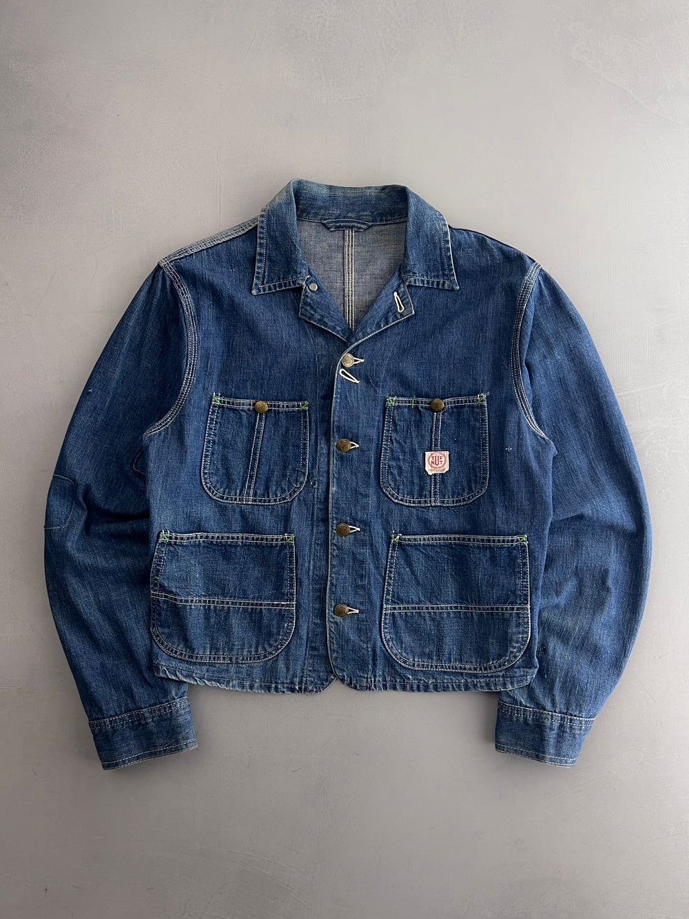 50's TUF-NUT Denim Engineer Jacket [M]