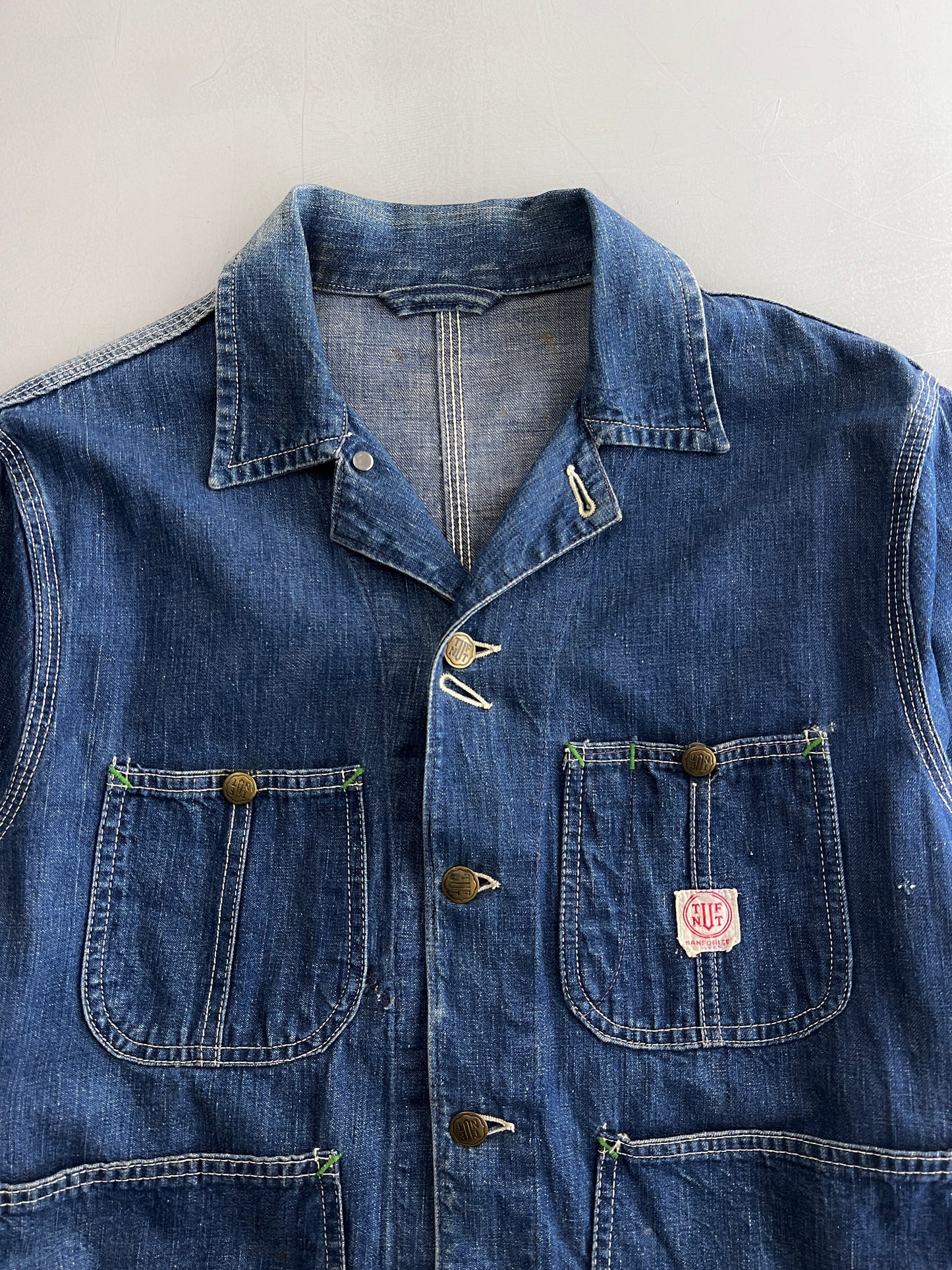 50's TUF-NUT Denim Engineer Jacket [M]