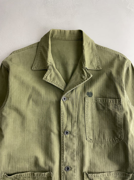 U.S.N. Sun-faded H.B.T. Jacket [L]