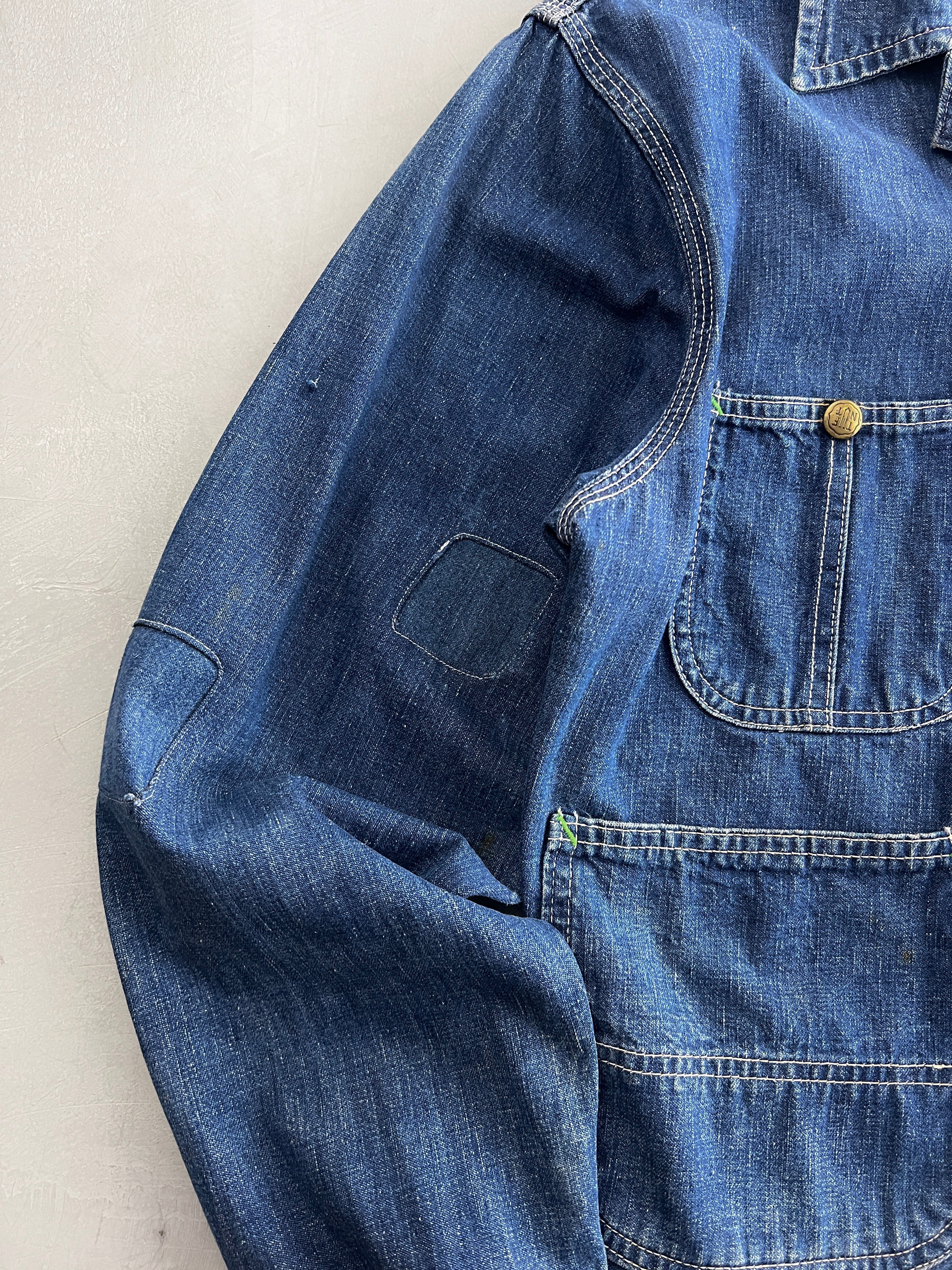 50's TUF-NUT Denim Engineer Jacket [M] – The Wilde Merchant