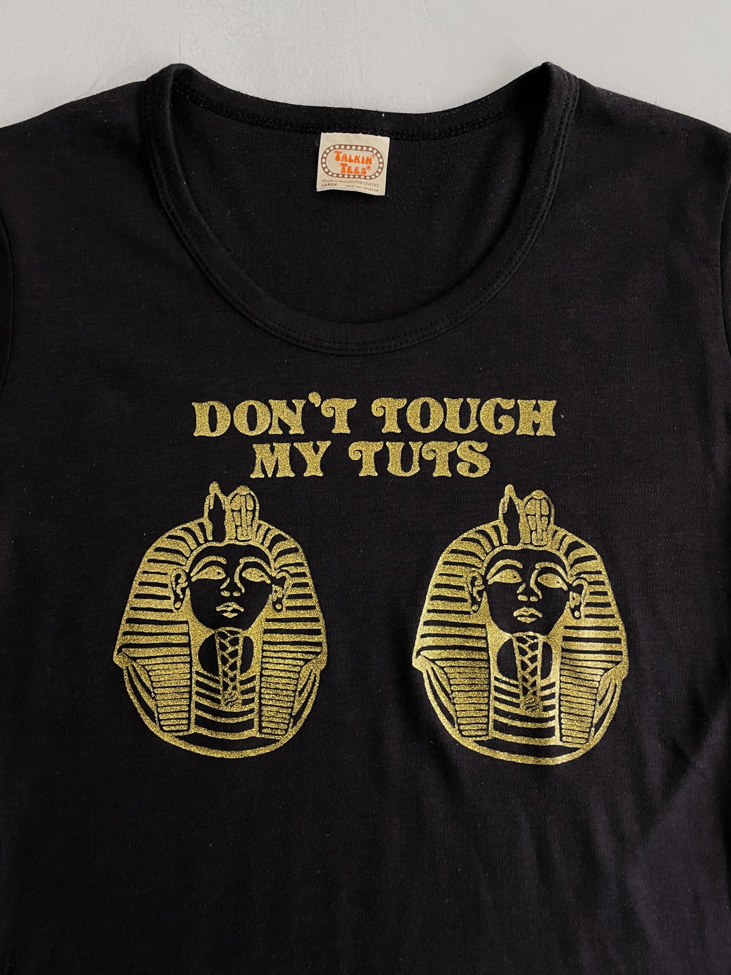 1970's 'Don't Touch My Tuts' Tee [XS]